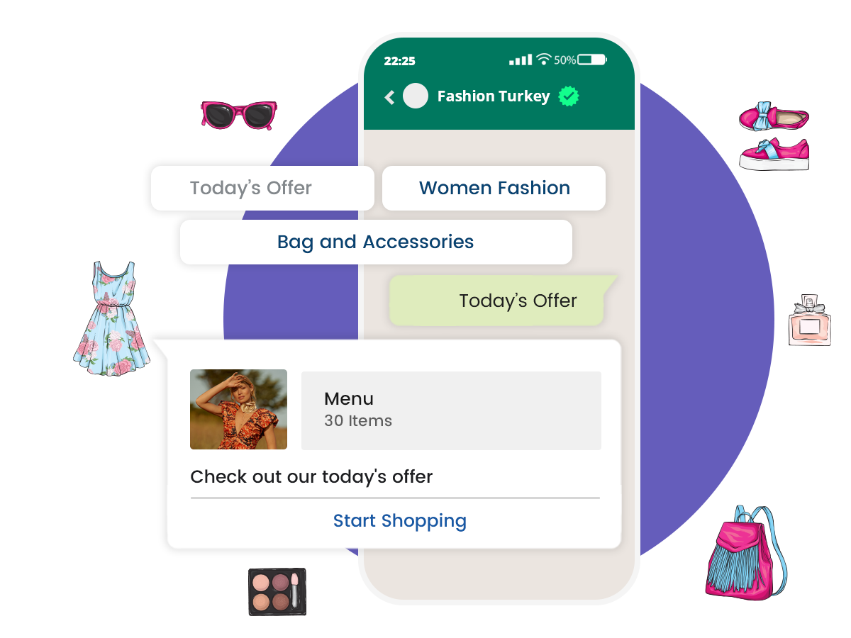 Customize WhatsApp Business
Best for E-commerce